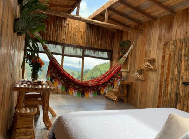 Hostal La Laguna Villamaría Buitenkant foto